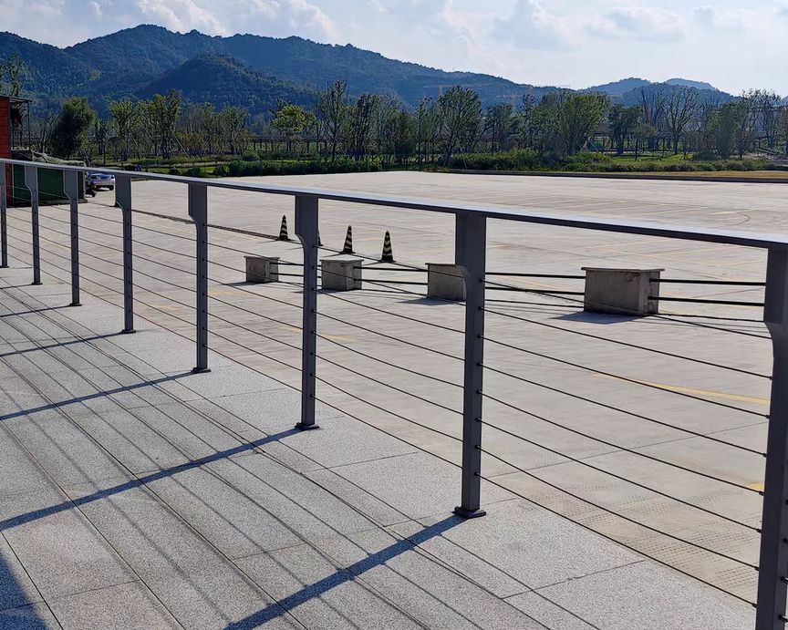 Modern Wire Railing factory Modern Wire Railing factory